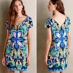 Anthropologie Maeve Bird-Themed Sheath Dress - Size M